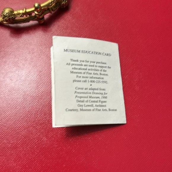 Museum of fine arts Boston archaeological jewelry bracelet - Picture 6 of 8